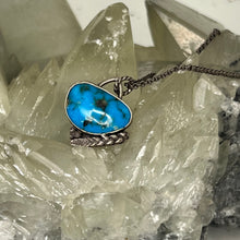 Load image into Gallery viewer, Turquoise Succulent Pendant