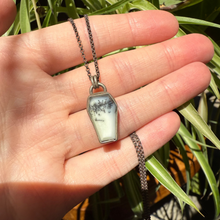 Load image into Gallery viewer, Dendrite Opal Coffin Pendant