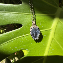 Load image into Gallery viewer, Sodalite Coffin Pendant