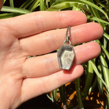 Load image into Gallery viewer, Quartz Coffin Pendant