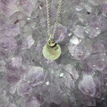 Load image into Gallery viewer, Tourmaline Crescent Moon Pendant
