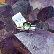 Load image into Gallery viewer, Tourmaline Stacker Ring - Size 9.5