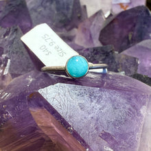 Load image into Gallery viewer, Amazonite Stacker Ring - Size 9.75
