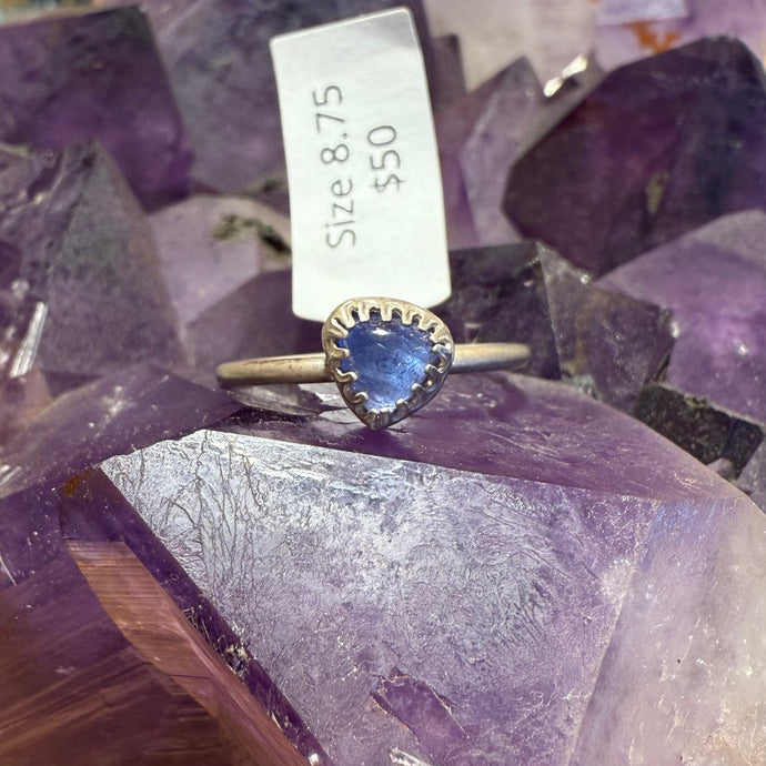 Tanzanite Stacker Ring - Size 8.75