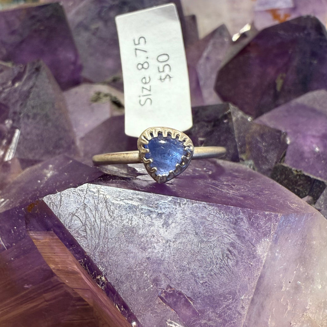 Tanzanite Stacker Ring - Size 8.75