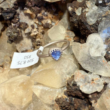 Load image into Gallery viewer, Tanzanite Stacker Ring - Size 8.75