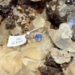 Tanzanite Stacker Ring - Size 8.75