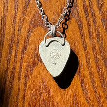 Load image into Gallery viewer, Trapiche Amethyst Inverted Teardrop Sterling Silver Pendant