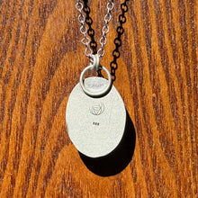 Load image into Gallery viewer, Chevron Amethyst Sterling Silver Pendant