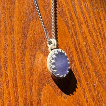 Load image into Gallery viewer, Purple Chalcedony Sterling Silver Pendant