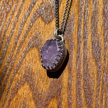Load image into Gallery viewer, Amethyst Coffin Pendant