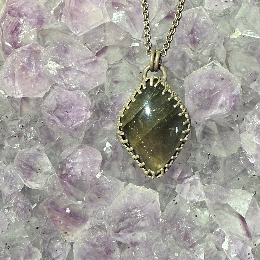 Labradorite Talisman Pendant