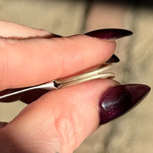 Load image into Gallery viewer, Amethyst Crown Double Band Ring - Size 6.75