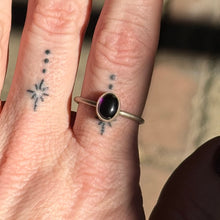 Load image into Gallery viewer, Amethyst Stacker Ring - Size 9