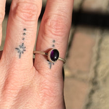 Load image into Gallery viewer, Amethyst Stacker Ring - Size 9