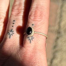 Load image into Gallery viewer, Amethyst Crown Stacker Ring - Size 9.5