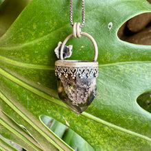 Load image into Gallery viewer, Garden Quartz Fox Pendant