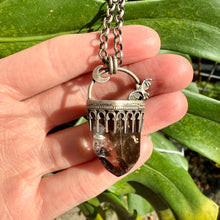 Load image into Gallery viewer, Garden Quartz Night Sky Pendant