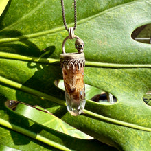 Load image into Gallery viewer, Garden Quartz Skull Pendant