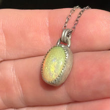 Load image into Gallery viewer, Opal Pendant - Serrated