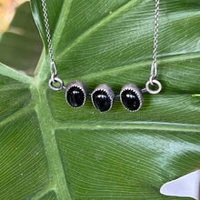 Load image into Gallery viewer, Black Star Diopside Goddess Necklace