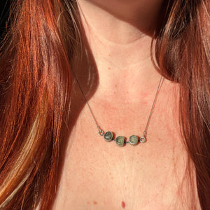 Sapphire Goddess Necklace