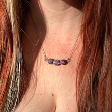 Load image into Gallery viewer, Star Ruby Goddess Necklace