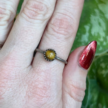 Load image into Gallery viewer, Tigers Eye Stacker Ring - Size 10