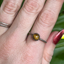 Load image into Gallery viewer, Tigers Eye Stacker Ring - Size 10