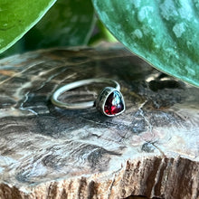 Load image into Gallery viewer, Garnet Stacker Ring - Size 5