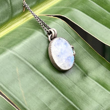 Load image into Gallery viewer, Moonstone Crescent Moon Mini Pendant