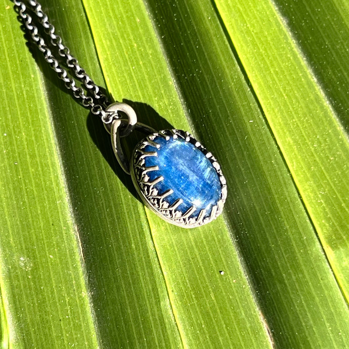 Blue Kyanite Mini Pendant