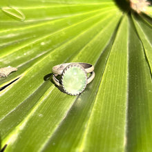 Load image into Gallery viewer, Green Aquamarine Statement Ring - Size 7