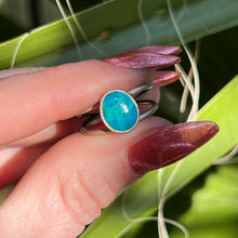Load image into Gallery viewer, Chrysocolla Double Band Ring - Size 7