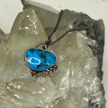Load image into Gallery viewer, Turquoise Succulent Pendant